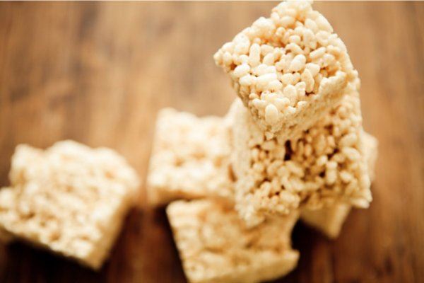 Tahini and Puffed Rice Cookies