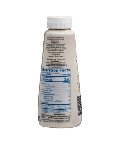Click to open large image Squeezable Tahini - 300g